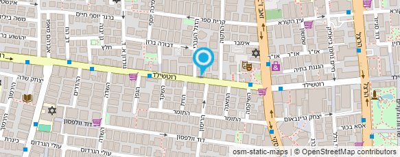 מפת הגעה אל מרכז העוגיות