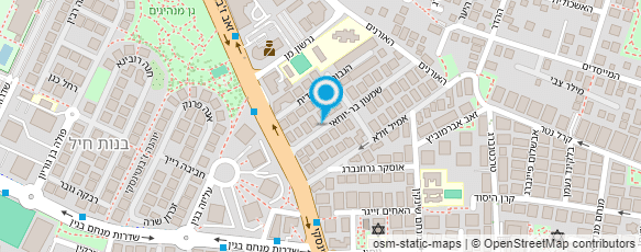 מפת הגעה אל "יפה נוף" - בי"ס יסודי ממלכתי