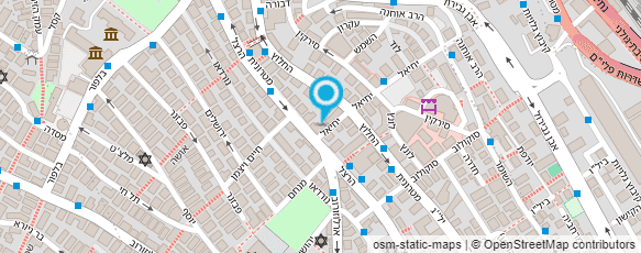 מפת הגעה אל אורודנט- רוזנברג את פיליפ