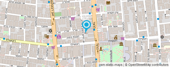 מפת הגעה אל בנייני א. בנדרי