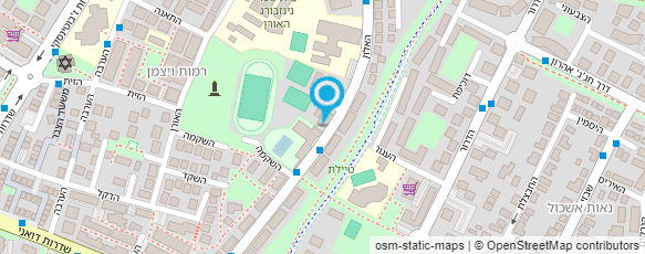 מפת הגעה אל מרכז הספורט