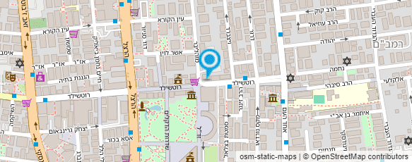 מפת הגעה אל "יונג" ראשון-לציון