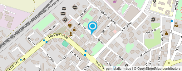 מפת הגעה אל "ביאליק" ממלכתי ג'