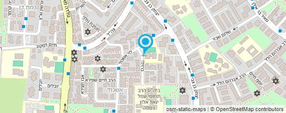 מפת הגעה אל בית הספר הטכנולוגי "עמל" רמלה