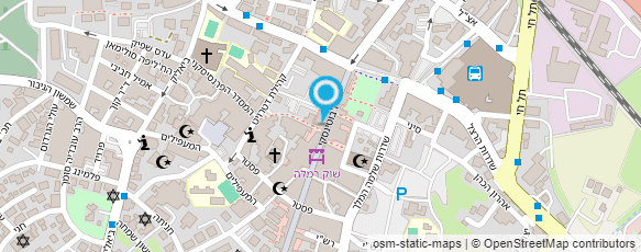 מפת הגעה אל אטליז הרוש