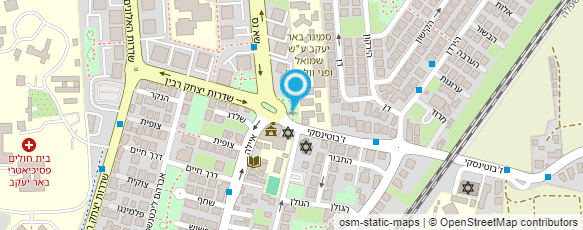 מפת הגעה אל סמינר באר יעקב