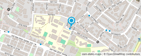 מפת הגעה אל קרית חינוך אורט ע"ש זייל