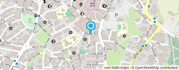 מפת הגעה אל בן שמחון משה