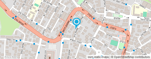 מפת הגעה אל ד"ר כנאנה נאג'י