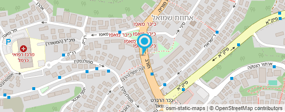 מפת הגעה אל ד"ר שיינקמן איילה