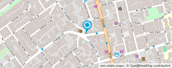 מפת הגעה אל בית דפוס ברחובות