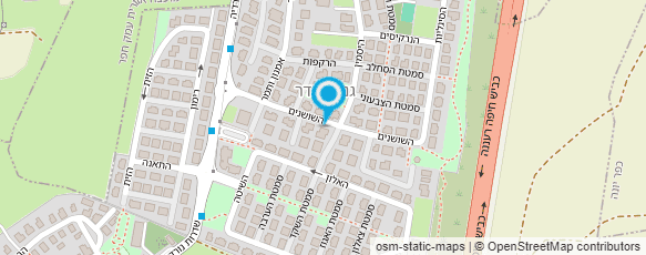 מפת הגעה אל בן צבי עזרא