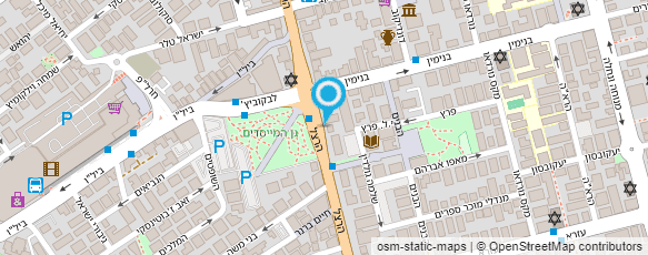 מפת הגעה אל בלייזר