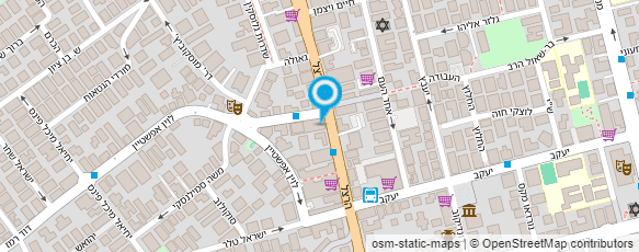 מפת הגעה אל עיתון פלוס