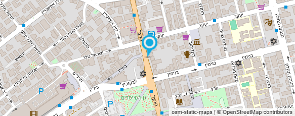 מפת הגעה אל חסיד עיצובים