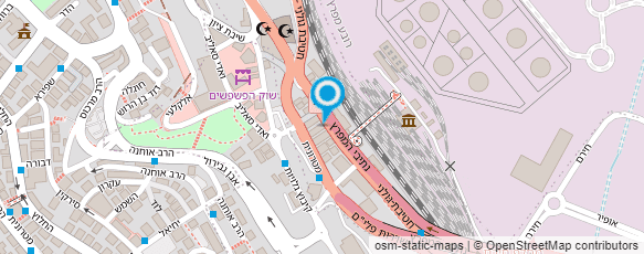 מפת הגעה אל אלום מאיר