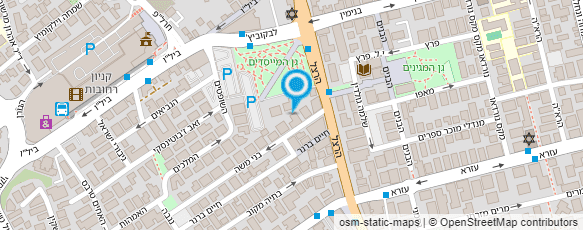 מפת הגעה אל "טכנו מוטור" מ. ראובן