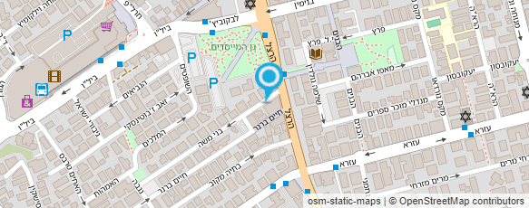 מפת הגעה אל ד"ר גרוס רחל