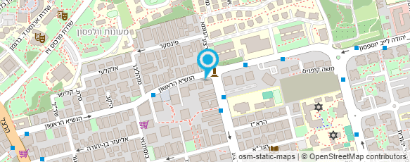 מפת הגעה אל "אילן" סניף רחובות