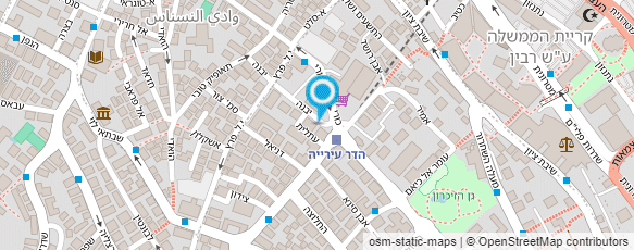 מפת הגעה אל מילגם שרותים לעיר בע"מ