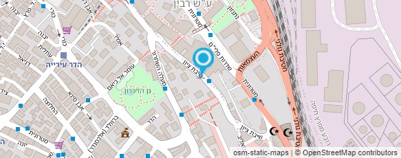 מפת הגעה אל הסתדרות העובדים הלאומית