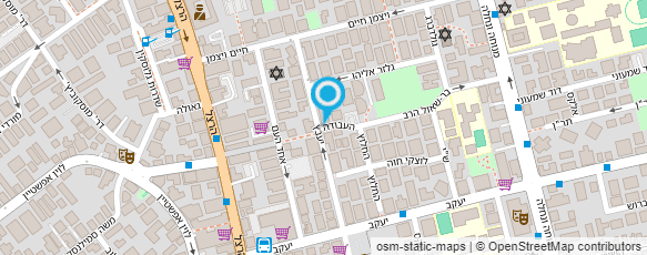 מפת הגעה אל ארגון נכי צה"ל