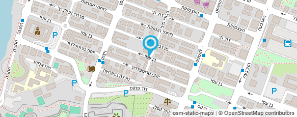 מפת הגעה אל עו"ד גאנם אמיר