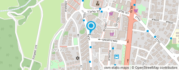 מפת הגעה אל ד"ר גיזונטרמן ליאוניד