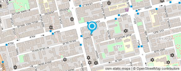 מפת הגעה אל שהרבני הרב אברהם