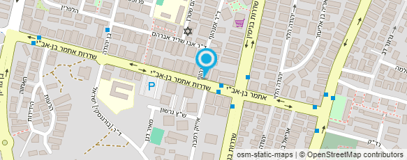 מפת הגעה אל ד"ר איצק ברנרד