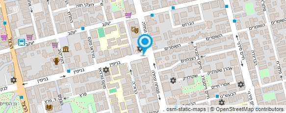 מפת הגעה אל בלוזר מנחם-משרד עו"ד