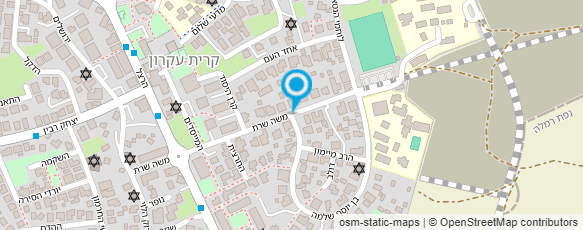 מפת הגעה אל אוהל מאיר