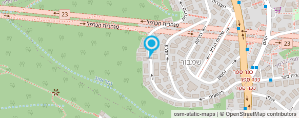 מפת הגעה אל ד"ר גוטמן הדסה