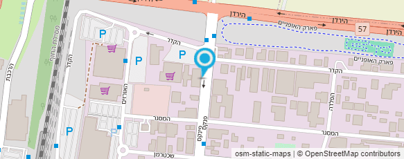 מפת הגעה אל "אריה" שטרן- שרותי זגגות רכב