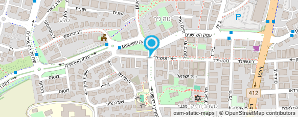 מפת הגעה אל קפלן ד"ר שרה ייעוץ דיאטטי