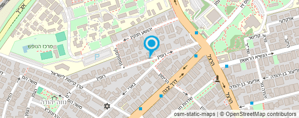 מפת הגעה אל ד"ר פולק סרג'יו