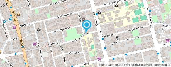 מפת הגעה אל הרבנות הראשית והמועצה הדתית