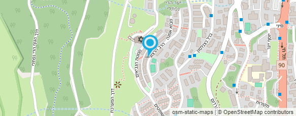 מפת הגעה אל ישיבת ההסדר קרית שמונה