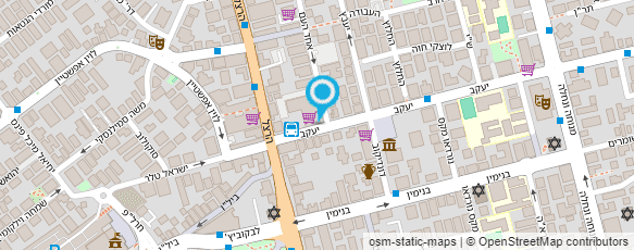 מפת הגעה אל רקמה לי