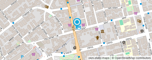 מפת הגעה אל "צילה" כובעים ותיקים