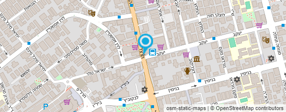 מפת הגעה אל פרחי חן רחובות