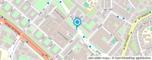 מפת הגעה אל ד"ר רוברט רואש