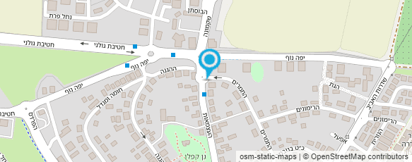 מפת הגעה אל ספורטן חדרה בניהול גיל רון נופש בע"מ