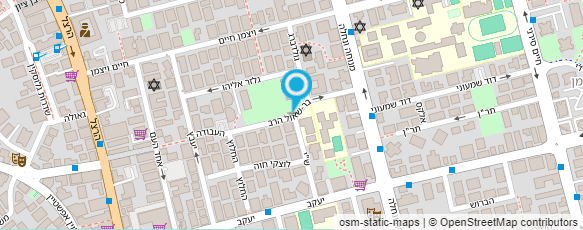 מפת הגעה אל תיכון טכנולוגי נעמת