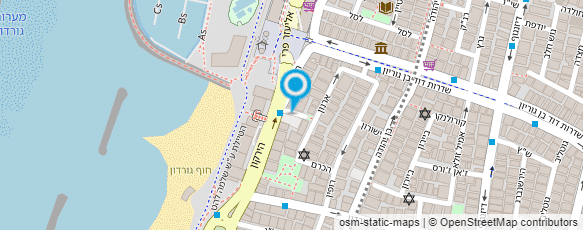 מפת הגעה אל מלון ארמון ים