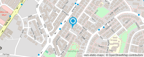 מפת הגעה אל פרופ' כהנא אסתר