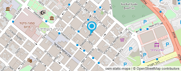 מפת הגעה אל אלי חביב-גירושין; בתי-משפט