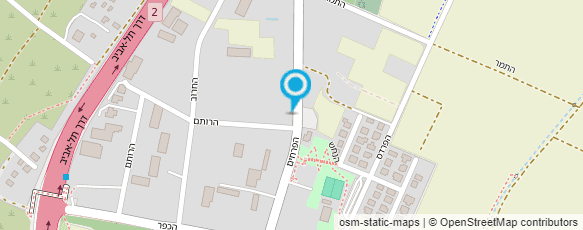 מפת הגעה אל סטודיו קפלן שמעון