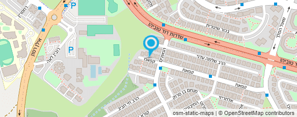 מפת הגעה אל תריסי צמרת