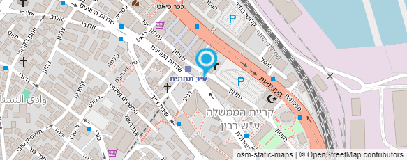 מפת הגעה אל מוסך המרכז - אבי סלימן